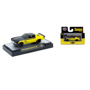 M2 Machines 1:64 Chevrolet Camaro SS 396 1971 black yellow